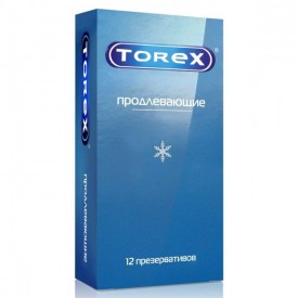 Презервативы Torex "Продлевающие" с пролонгирующим эффектом - 12 шт.